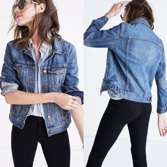 Madewell Jackets & Blazers - Madewell Classic Denim Jacket in Pinter Wash